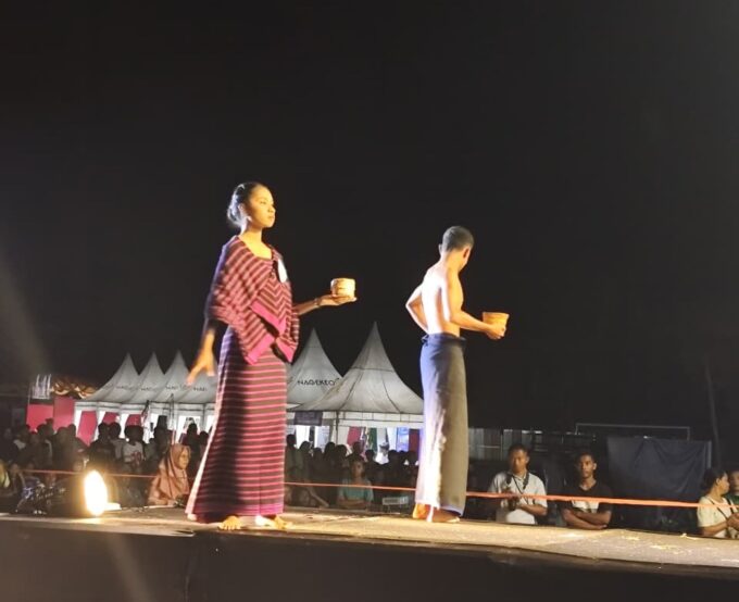 SMK Gonzaga Mbay Tampil Menginspirasi di Festival Budaya One Be Nagekeo