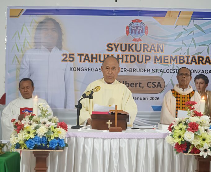 Dalam Dekapan Kasih-Mu: 25 Tahun Langkah Br. Albert CSA.