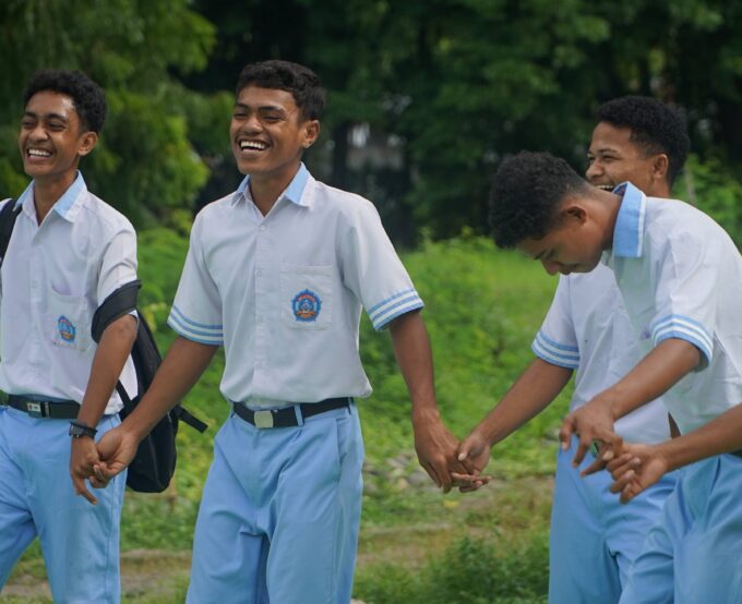 Hari Pertama Masuk Sekolah Januari, SMK Gonzaga Awali Semester Genap dengan Pagi Ceria dan Upacara Bendera