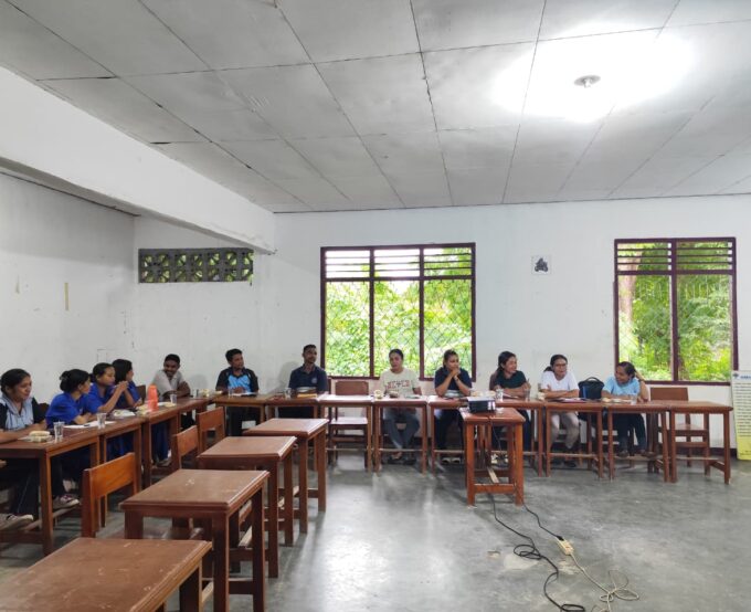 Rapat Panitia Hardiknas 2026 di SMK Gonzaga Mbay